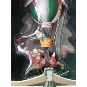 Coca a Cola Christmas Ornament North Pole Flying School Bottling Works Collectio